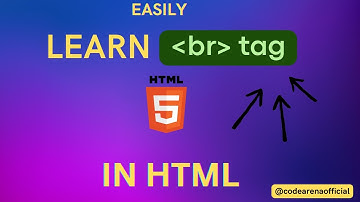 Mastering BR tag in HTML: A Beginner