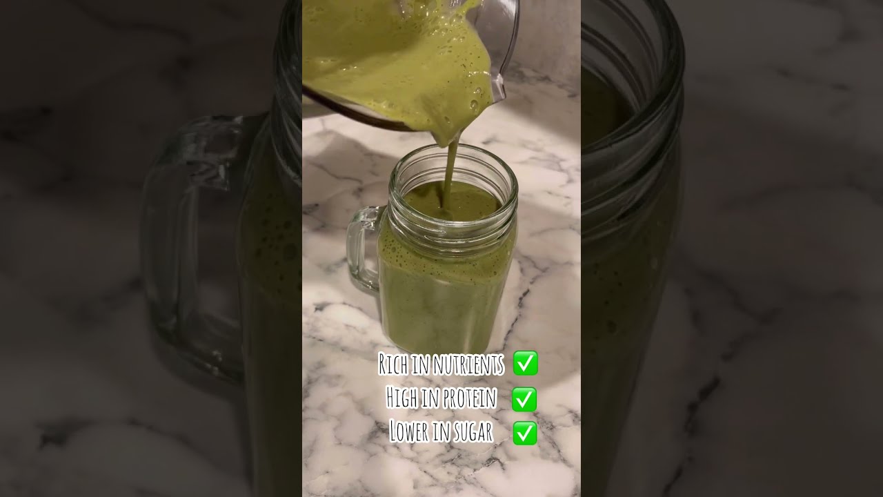 ⁣For Faster Weight Loss, Drink This High-Protein Green Smoothie | Nutribullet Blender Smoothie Recipe
