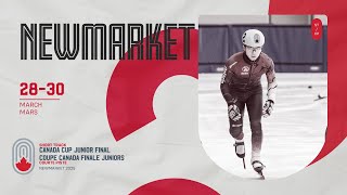 DAY/JOUR 1 / 2025 Short Track Canada Cup Junior Final