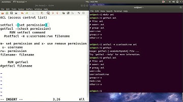 access control list (acl) in linux  in hindi