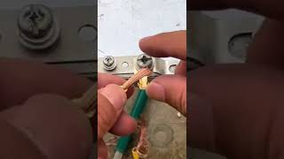 Electrical engineering / Electric Work Tips #shorts #electrician