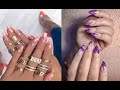 Acrylic nails designs shortnail art story time tiktokacrylic paint 