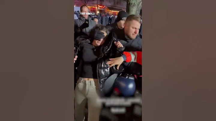 Another German police brutality against pro-Palestine protesters