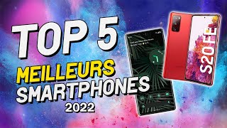 TOP 5 des MEILLEURS SMARTPHONES de 2022/2023 ! (Meilleurs rapports Qualité/Prix)