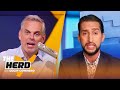 Nick Wright reacts to Tim Tebow's release by Jaguars, Lakers-Nets matchup, Jamal Adams I THE HERD