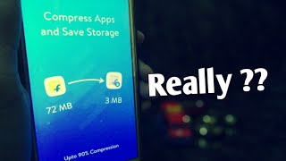 How to compress mobile apps for free in android