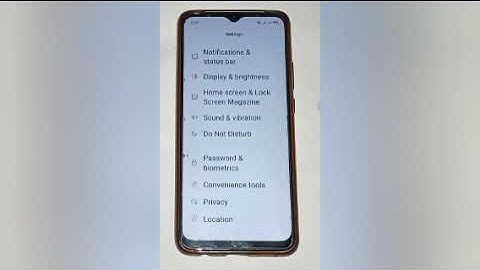 how to on screenshot sound in oppo a1k