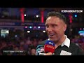 Gerwyn Price's brilliant interview after reaching Matchplay quarters! 🤣