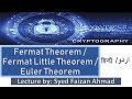 Fermat & Euler's Theorem Explained | Hindi & Urdu | Digital Signatures 🔐