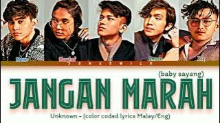 [CORRECTION✅] Da Unknown - 'Jangan Marah (Baby Sayang)' lyrics [color coded Malay/Eng]
