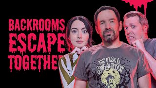 CO-OP FLEEING | Backrooms: Escape Together 🎃 Hallowstream 2024