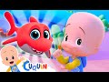 Baby Shark 🦈 ¡Aprende Bailando! 🎶 Canciones infantiles para bebés con Cleo y Cuquín