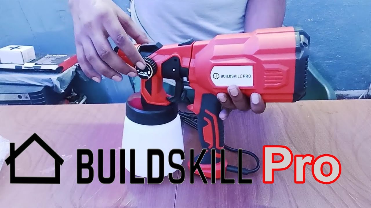 PAINT SPRAY MACHINE BUILDSKILL PRO 750W Buildskill Pro Latest Heavy Duty 750W BPS2100 Spraye