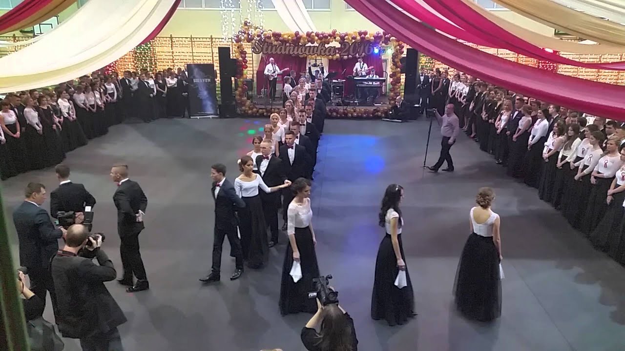 Studniówka Ekonomik Mława 2016- Polonez