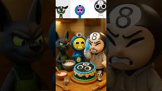 Sprunki OC Zygarde X Alphabet Lore XToodles X are smash the cake angry mood in real life #sprunki#