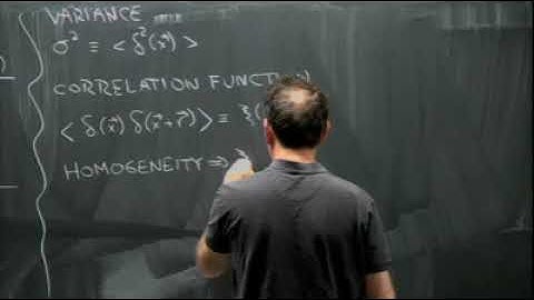 Scott Dodelson Lecture 2 on Large Scale Structure