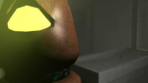 Robot Searching and Insane Asylum with 3d blender animation