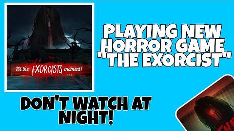 Playing New Horror Game "The Exorcist" in Blockman Go!!!