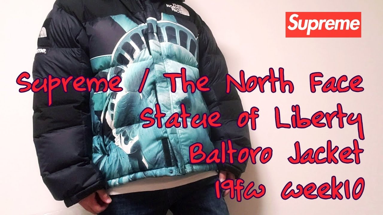 Supreme / The North Face Statue of Liberty Baltoro Jacket 19fw week10