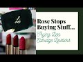 Lisa Eldridge Lipsticks - Velvet Dragon, Velvet Jazz & Skyscraper Rose | Rose Stops Buying Stuff