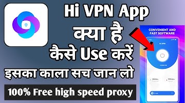 Hi Vpn Proxy Tool | Hi Vpn Kaise Use Kare | How To Use Hi Vpn Proxy Tool | Hi Vpn