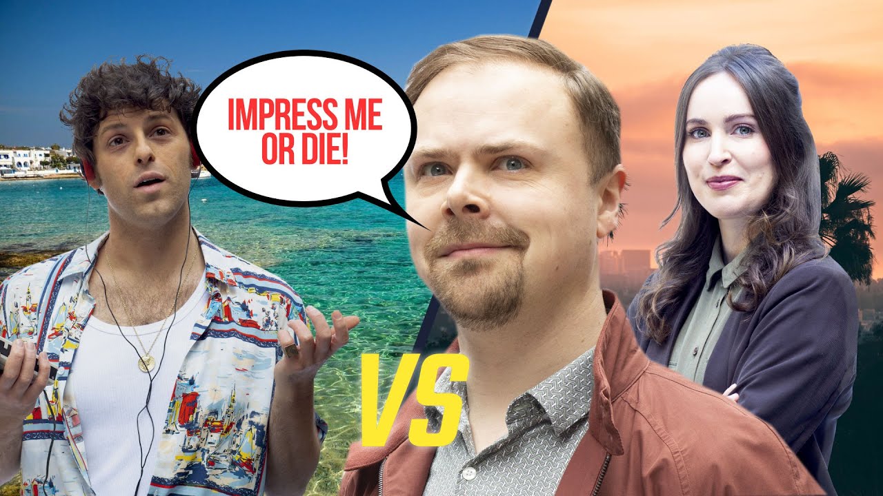 BATTLE of the ACCENTS! - 22,234 views  11 Dec 2020
We pit two of our absurdly talented Polybius Heist cast against each other in a battle of accents.
Watch Yiannis and Katia (and me!) i