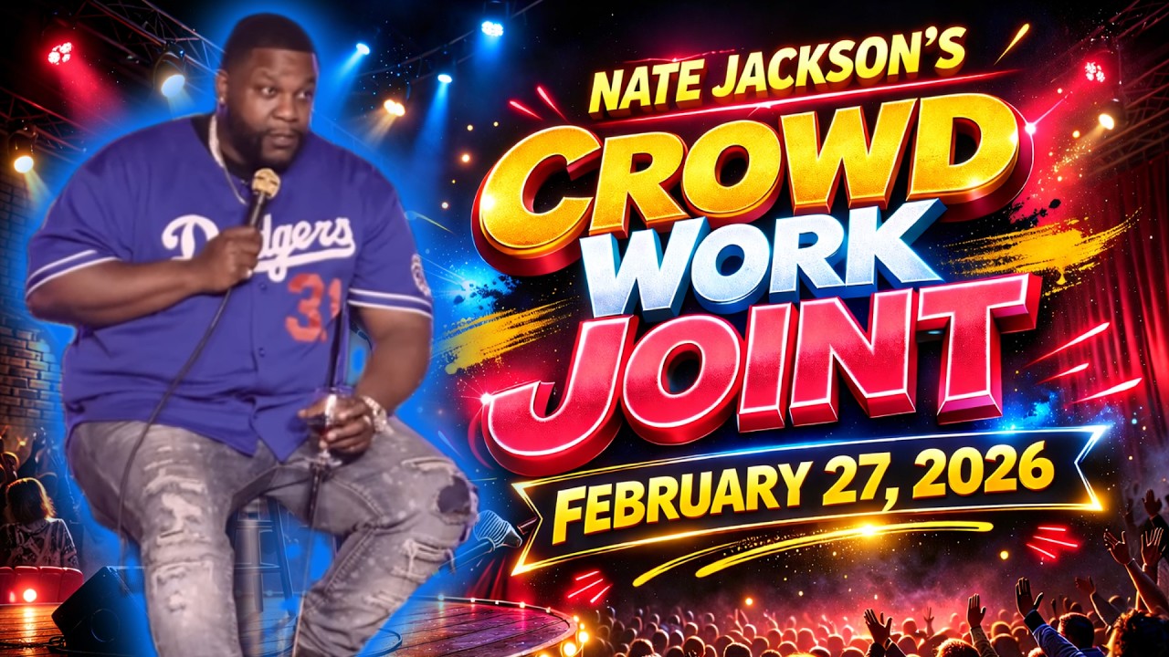 Nate Jackson Crowd Work Joint (February 27, 2026) | Nate Jackson's best comedy sketches of 2026