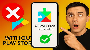 How to update Google Play services without Play store