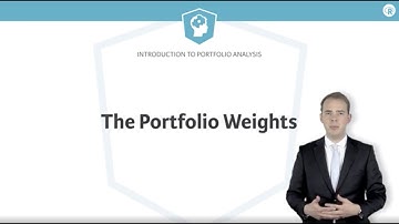 R tutorial: The Portfolio Weights