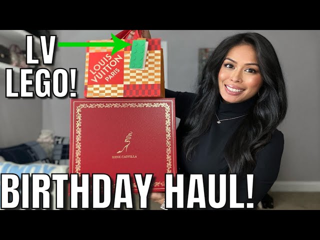 WHAT I GOT FOR MY BIRTHDAY 🥳 LUXURY GIFTS HAUL: LV, BALMAIN, RENE