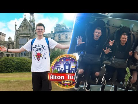 MY FIRST VISIT TO ALTON TOWERS - 2022 VLOG