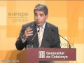 El govern catal quiere seguir pactando con pp