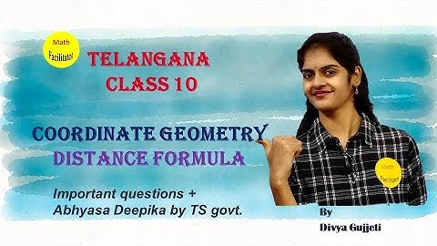 Most important questions-7 | Coordinate Geometry - Distance formula| Class 10 TS and AP