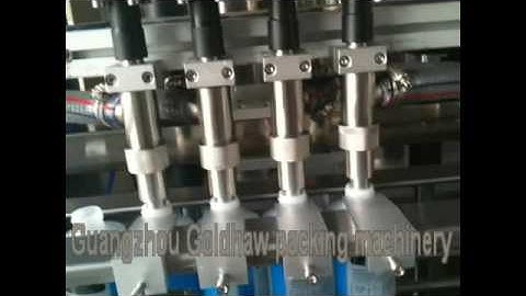 GH F06  automatic servo motor filling machine