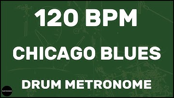 Chicago Blues | Drum Metronome Loop | 120 BPM