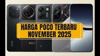 LATEST POCO PRICE UPDATE NOVEMBER 2025 | Latest Poco phones 2025