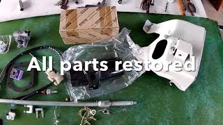 Steering column and pedal box for a 1984 HJ47 restoration.