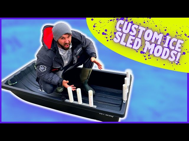 KAYAK FISHING Accessories to Mod Your ICE FISIHNG Sled!? 