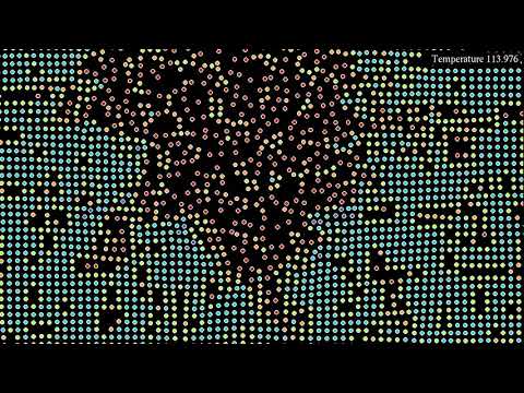 Freezing and melting of particles with anisotropic Lennard-Jones interaction