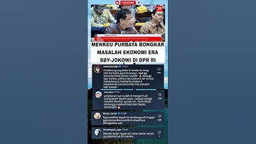 Blak-blakan! Menkeu Purbaya Bongkar Masalah Ekonomi Era SBY-Jokowi #purbaya #menkeu #beritaterkini