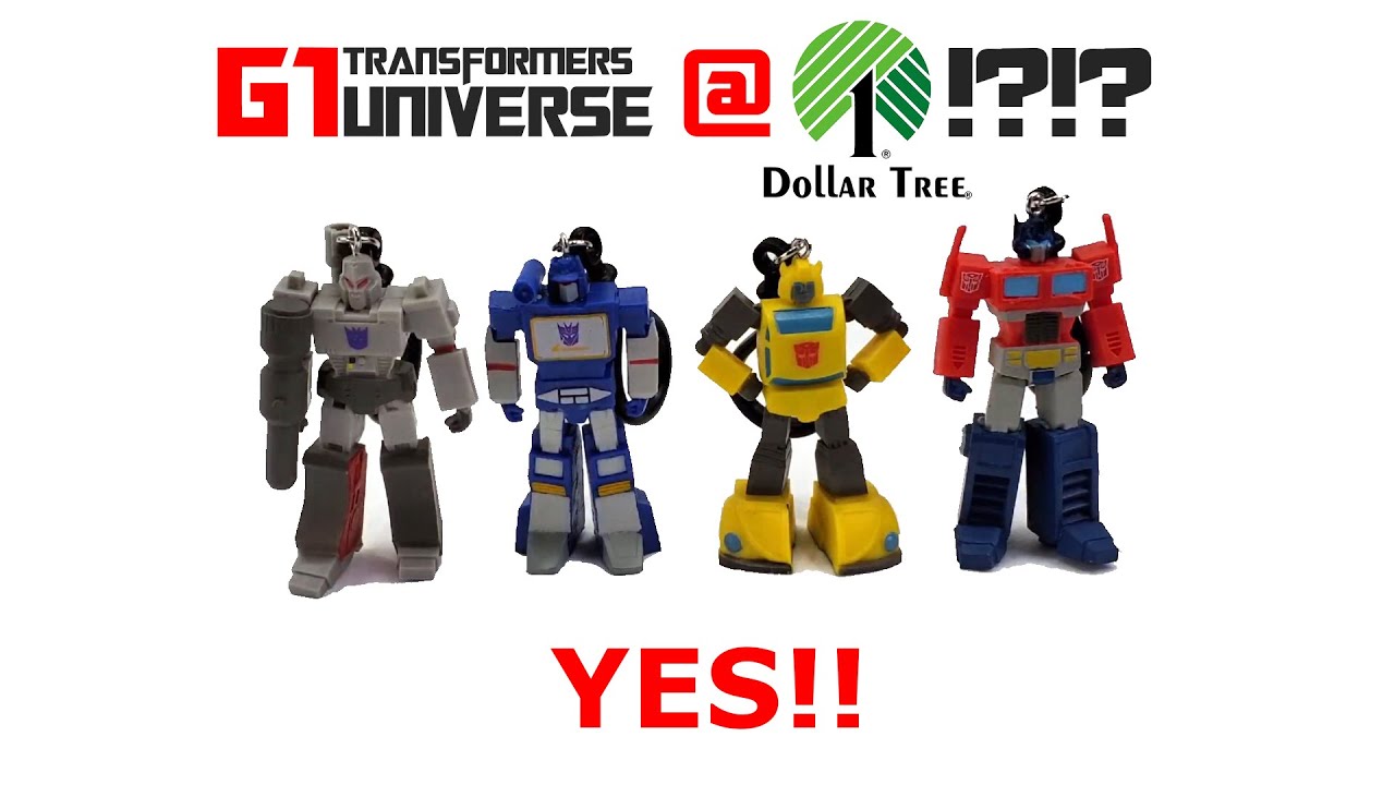 G1 Transformers Keychains Found At Dollar Tree Stores - YouTube