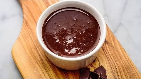 The Best Chocolate Syrup Recipe with 3 Ingredients | How to make Chocolate Syrup at Home |