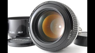 CLA/A- Mint] Nikon Ai-S Noct-NIKKOR 58mm f/1.2 Prime Lens HS-7