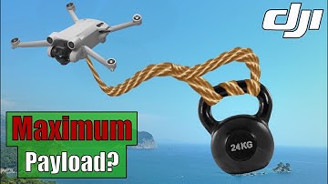 This Drone is a POWERLIFTER!! - Lifting Test on the DJI Mini 3 Pro