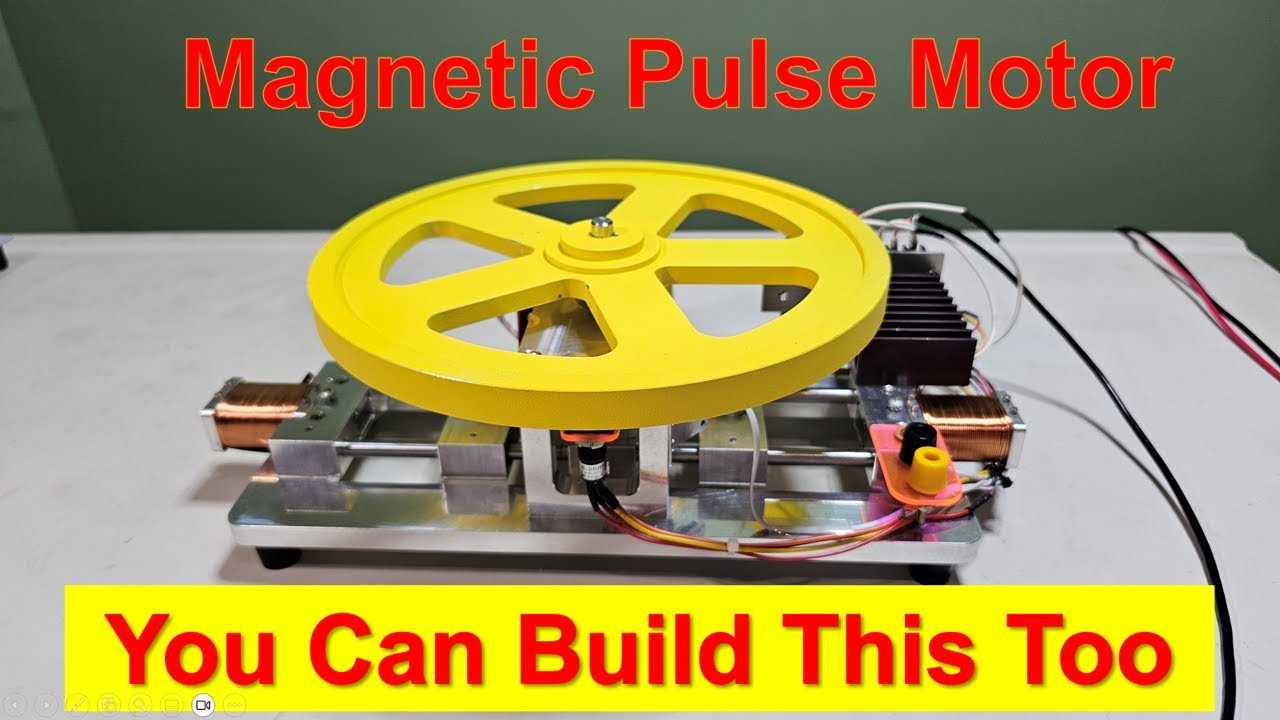 Резонансный импульсный двигатель на основе магнитного отталкивания – драйвер N-канального MOSFET:...