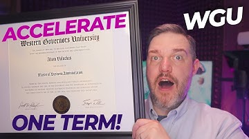 How to Accelerate and How to Pass Courses Fast as Possible at WGU
