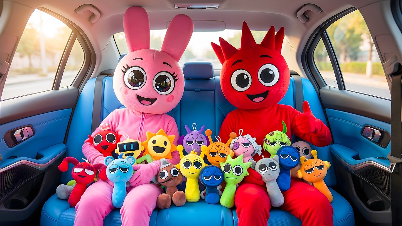 Pinki Raddy Raddy & Pinki Found Sprunki?! Secret Car Reveal - YouTube