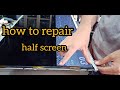 how to repair half screen"sharp 32inch",,#30