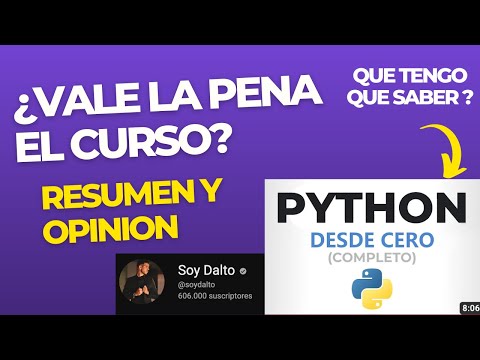 Video: ¿Vale la pena aprender Python?