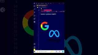 62/500 Google, Meta Asked this 🔥😱 #coding #programming